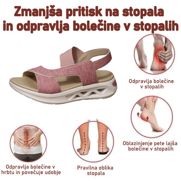 🎉🎉【Novi izdelki na spletu, 🎁50 % popusta za prvo naročilo, samo danes! Brezplačne ortopedske nogavice】👡Sandali, ki jih morate imeti poleti, ortopedski in zračni, primerni za na plažo, pohodništvo, 💕vsakodnevno nošenje, ščitijo vas pred bolečinami, ud