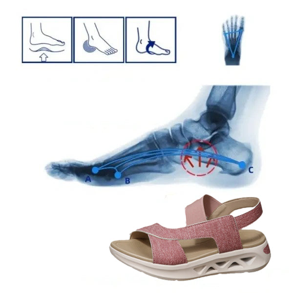 🎉🎉【Novi izdelki na spletu, 🎁50 % popusta za prvo naročilo, samo danes! Brezplačne ortopedske nogavice】👡Sandali, ki jih morate imeti poleti, ortopedski in zračni, primerni za na plažo, pohodništvo, 💕vsakodnevno nošenje, ščitijo vas pred bolečinami, ud