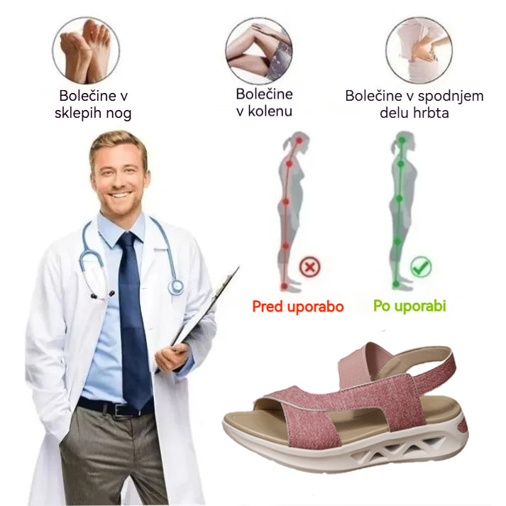 🎉🎉【Novi izdelki na spletu, 🎁50 % popusta za prvo naročilo, samo danes! Brezplačne ortopedske nogavice】👡Sandali, ki jih morate imeti poleti, ortopedski in zračni, primerni za na plažo, pohodništvo, 💕vsakodnevno nošenje, ščitijo vas pred bolečinami, ud
